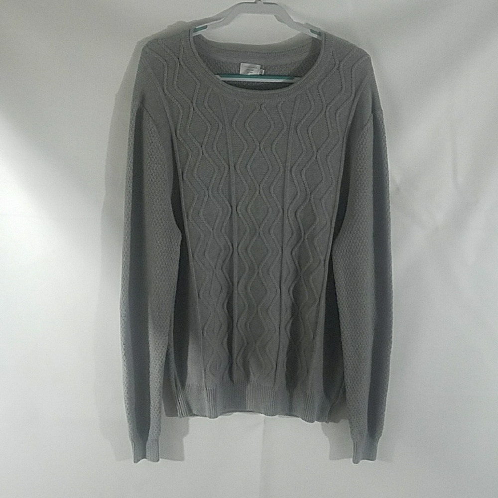 7Diamonds Mens XXL Gray Sweater